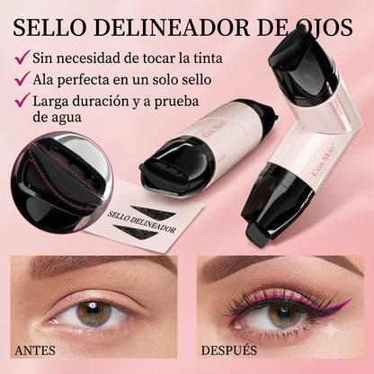CatEyes - Sello Delineador de Ojos de Gato - 2 en 1