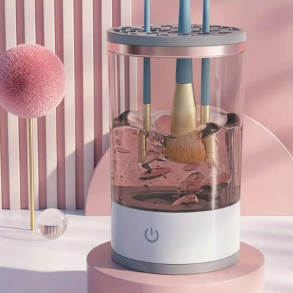 GlowBrush - Limpiador de Brochas Eléctrico